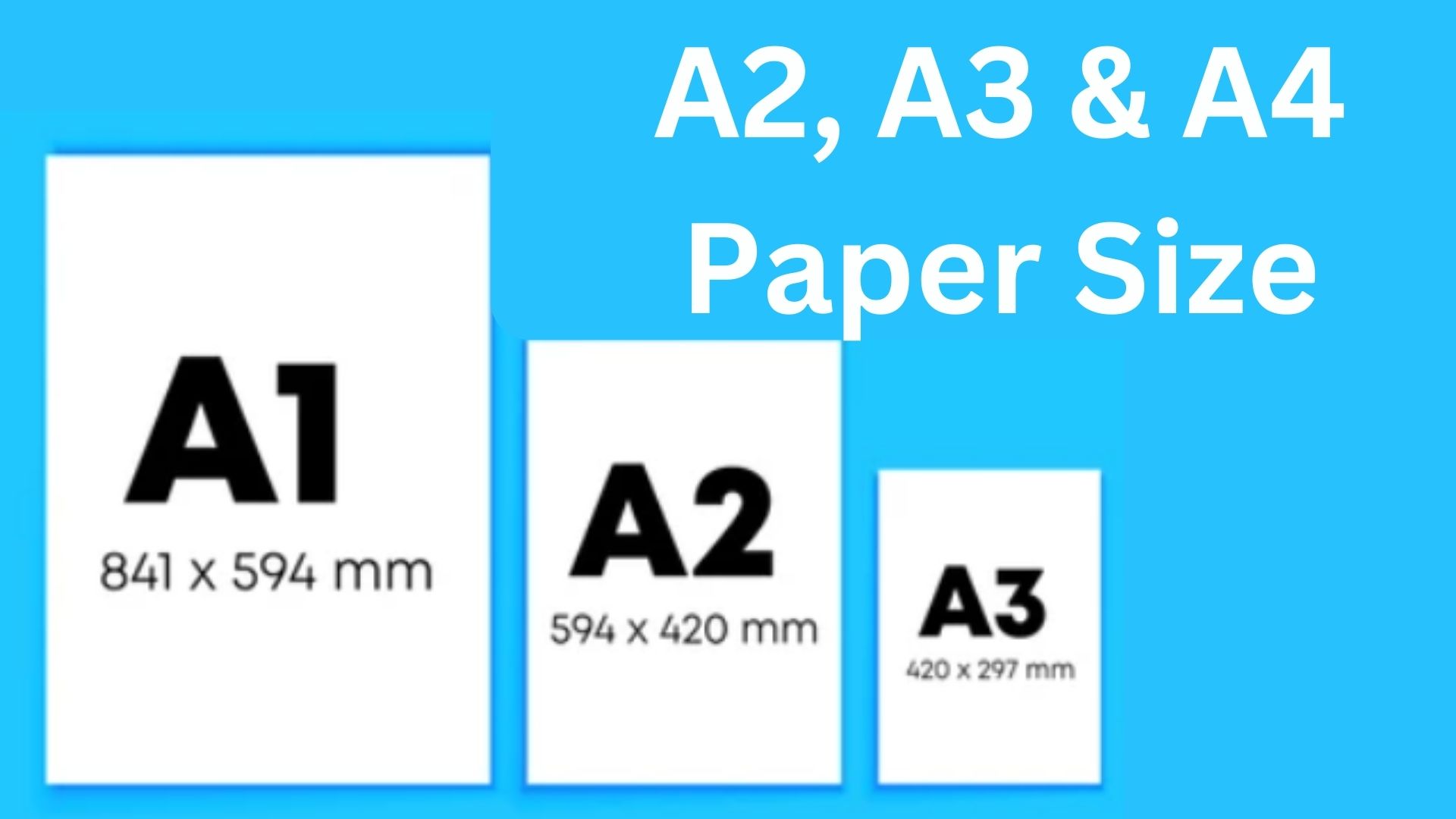 Is A1 Bigger Than A2