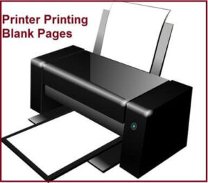Lexmark printer printing blank pages