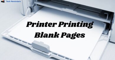 Why my Printer Printing Blank Pages